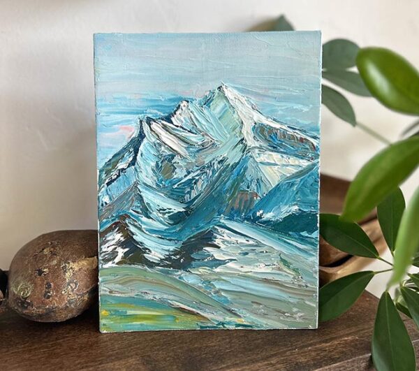 Product image of painting of Fool Creek Peak in Utah